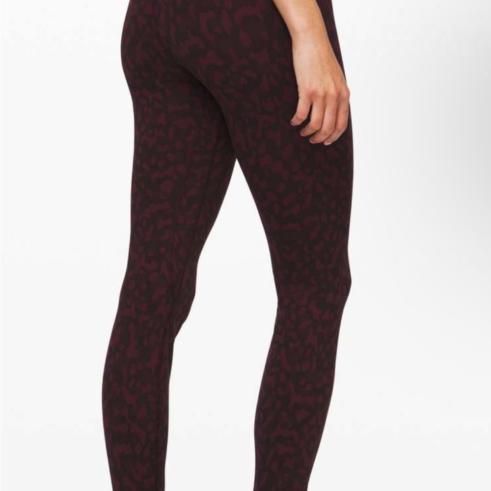 Lululemon align 28" formation camo dark adobe multi